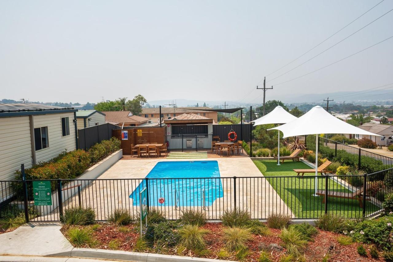 Hotel Crestview Tourist Park Queanbeyan Exteriér fotografie