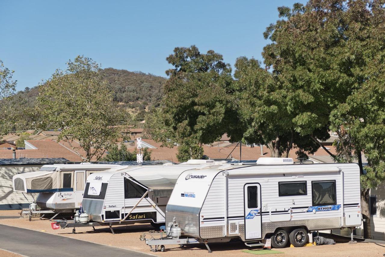 Hotel Crestview Tourist Park Queanbeyan Exteriér fotografie