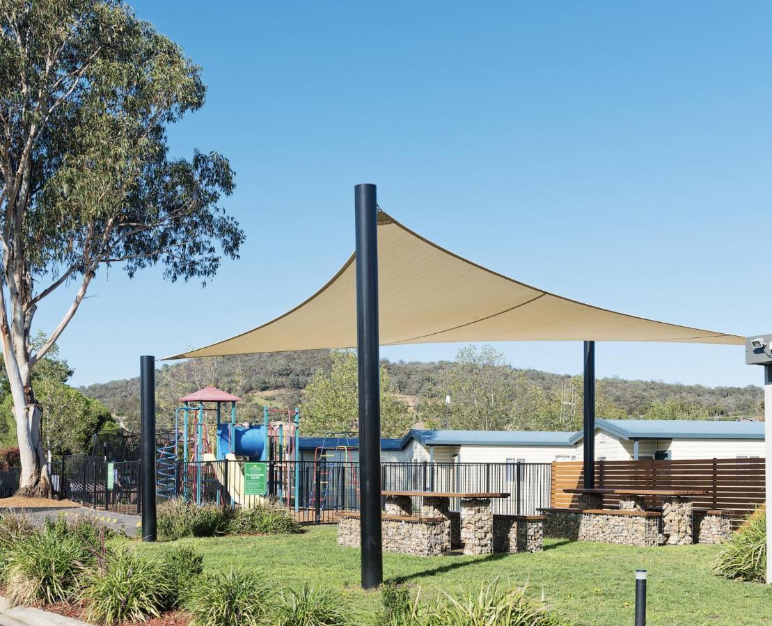 Hotel Crestview Tourist Park Queanbeyan Exteriér fotografie