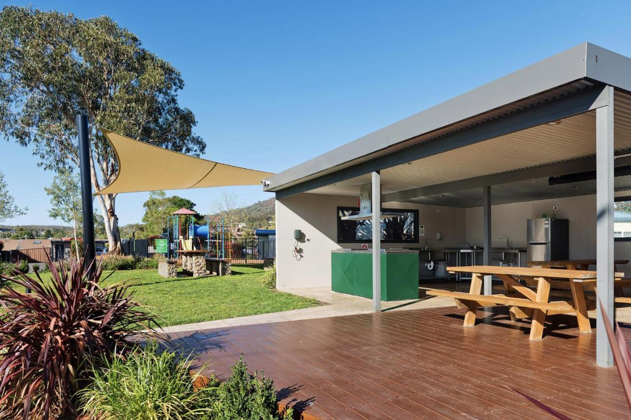 Hotel Crestview Tourist Park Queanbeyan Exteriér fotografie